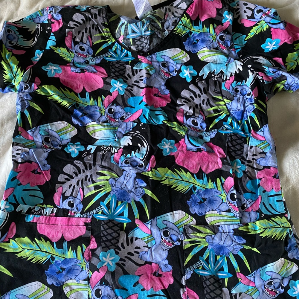 Disney Scrub Top